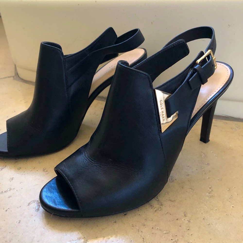 Cole Haan grand.os, high heel booty. Like new only worn 2-3 times.